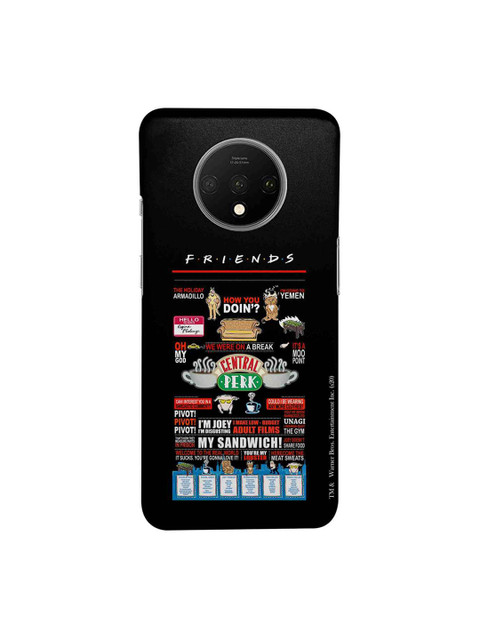 

macmerise Black & Red Friends Favorites Sublime OnePlus 7T Back Cover