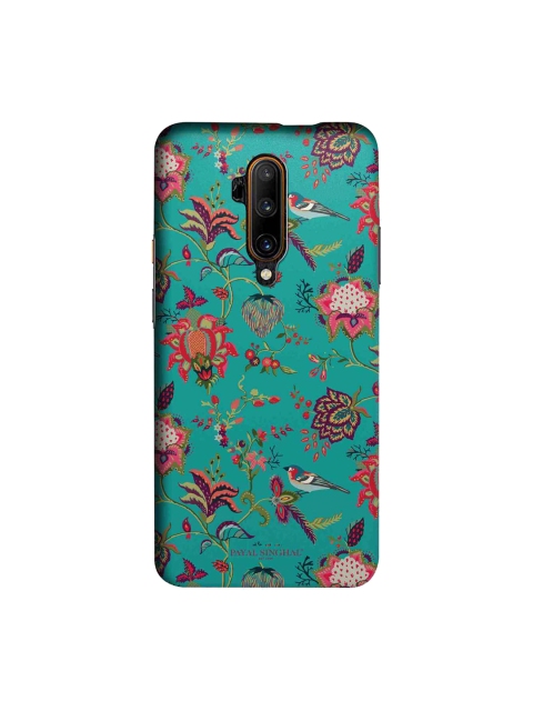 

macmerise Teal Green & Pink Payal Singhal Chidiya Sublime OnePlus 7T Back Case