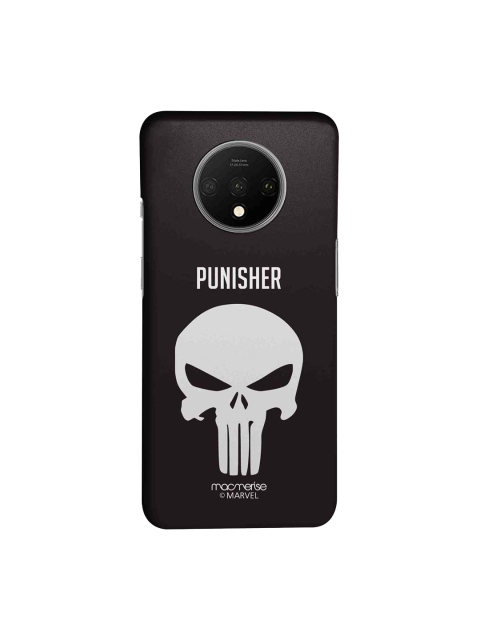 

macmerise Black & White Marvel ComicsPunisher Symbol Sublime OnePlus 7T Back Cover