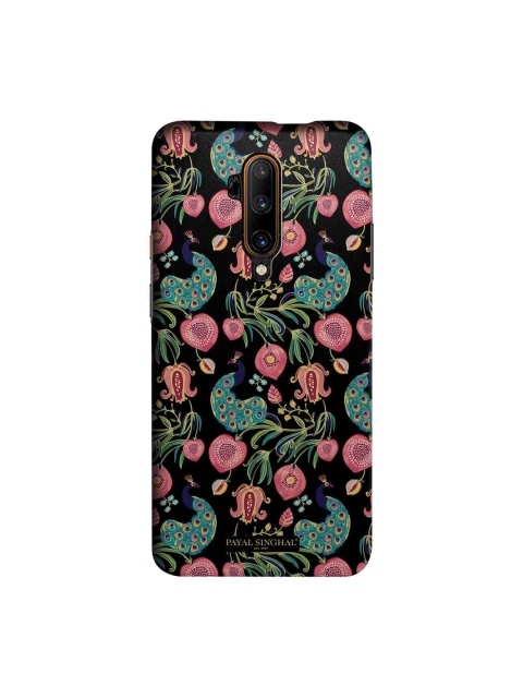 

macmerise Black & Green Payal Singhal Aar & Mor Sublime OnePlus 7T Pro Back Cover