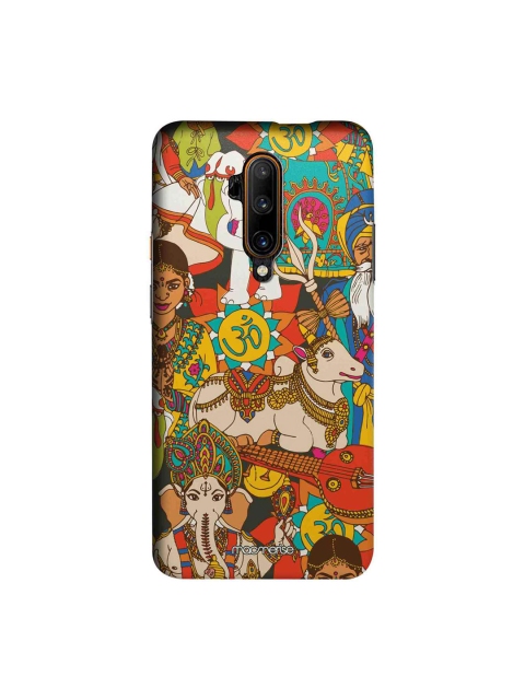 

macmerise Multicoloured Namaste India Sublime OnePlus 7T Pro Back Case, Multi
