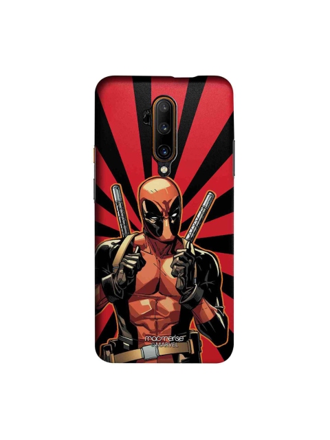 

macmerise Red & Black Deadpool OnePlus 7T Pro Back Case