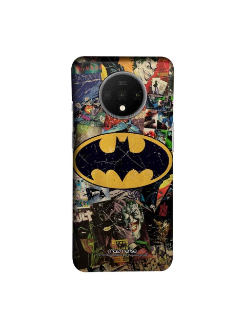

macmerise Black & Yellow DC Comics Comic Bat Sublime OnePlus 7T Case