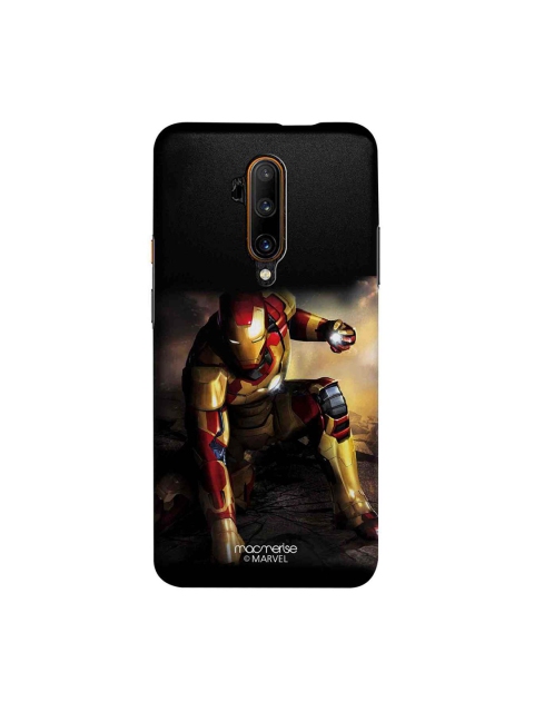 

macmerise Black & Beige Marvel Comics Mark 42 Sublime OnePlus 7T Pro Case