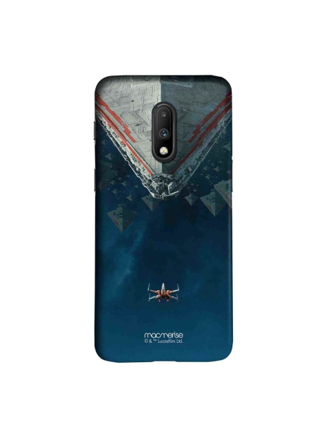 

macmerise Blue & Grey Star Wars Poe's XWing Fighter Sublime OnePlus 7 Case