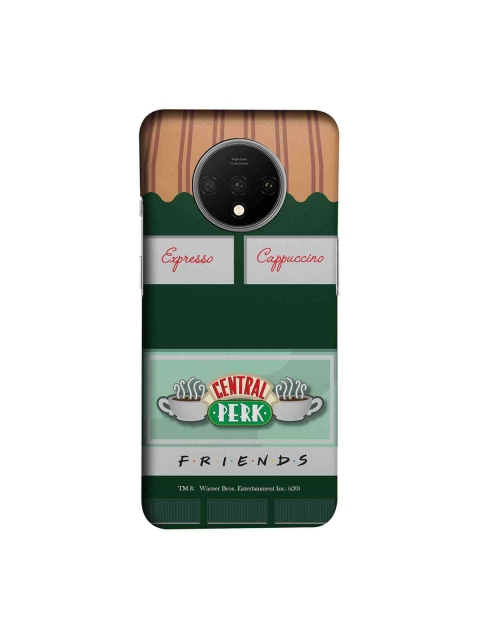 

macmerise Green & Beige Friends Central Perk Sublime OnePlus 7T Back Cover