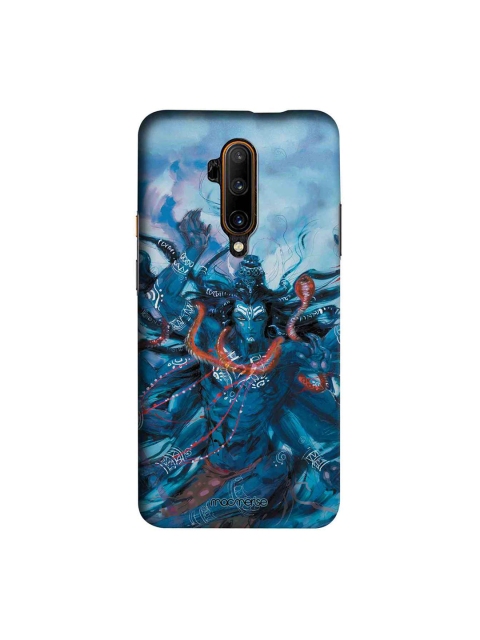 

macmerise Blue & Red Graphic India Shiva Tandav Sublime OnePlus 7T Pro Back Cover