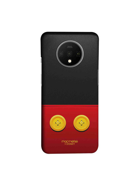 

macmerise Black & Red Disney Classic Mickey Sublime OnePlus 7T Back Cover