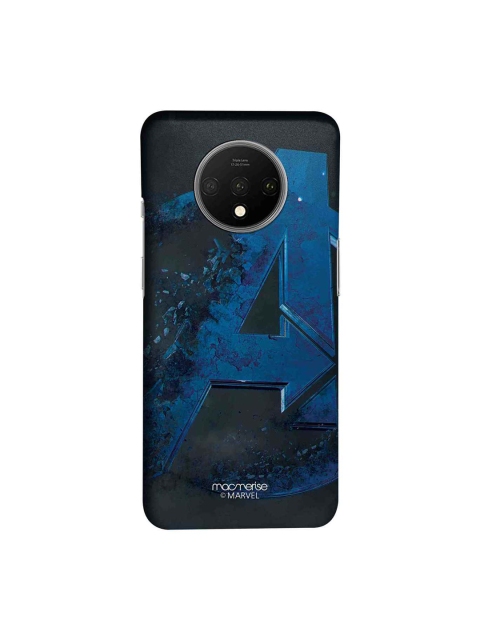 

macmerise Black & Blue Marvel Comics Endgame Logo Teal Sublime OnePlus 7T Back Cover