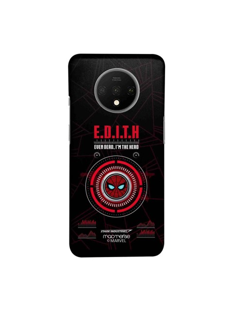 

macmerise Black & Red Marvel Comics Hello Edith Sublime OnePlus 7T Back Cover