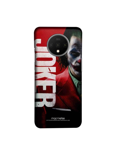

macmerise Red & White DC Comics Joker Printed OnePlus 7T Back Cover