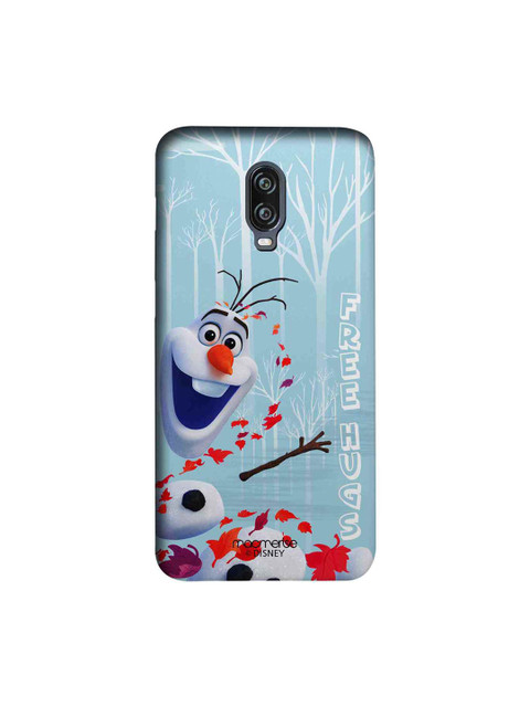 

macmerise Blue & White Disney Free Hugs Sublime OnePlus 6T Back Cover