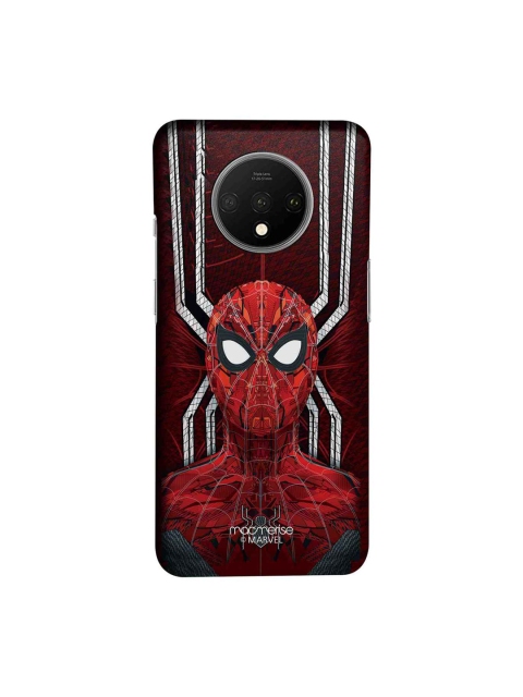 

macmerise Red & White Marvel Comics Spidey Stance Sublime OnePlus 7T Back Case