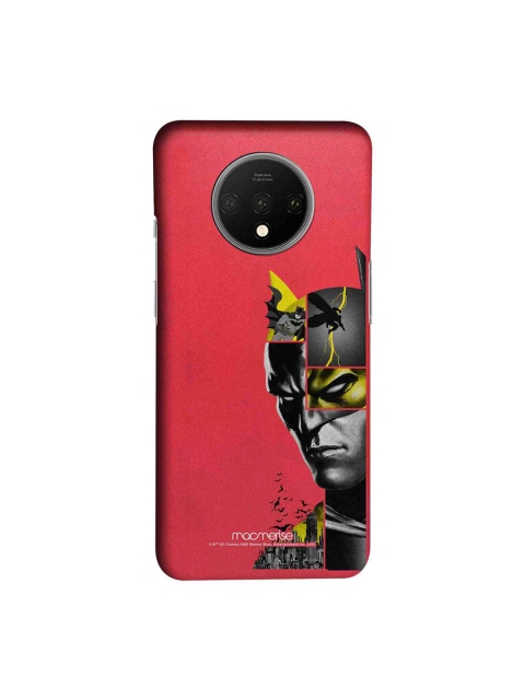 

macmerise Red & Grey DC Comics Bat Collage Sublime OnePlus 7T Back Case