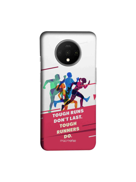 

macmerise Grey & Red Tough Runners Sublime OnePlus 7T Back Case
