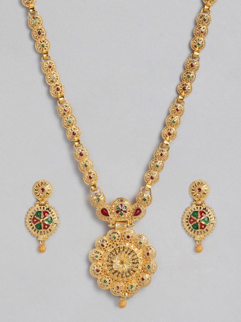 

Anouk Gold Plated Necklace With Earring Set