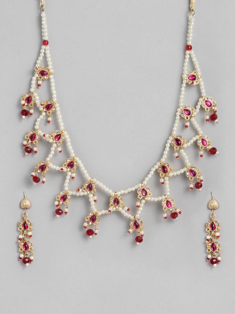 

Anouk Gold Plated Necklace With Earring Set