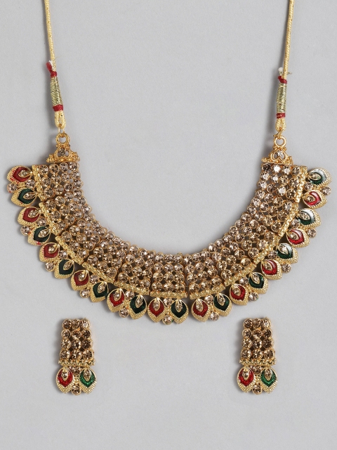

Anouk Women Gold-Plated Jewellery Set
