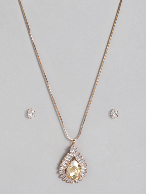 

Anouk Women Gold-toned Gold-Plated Jewellery Set
