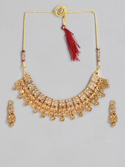 

Anouk Gold-Plated Stoned Jewellery Set