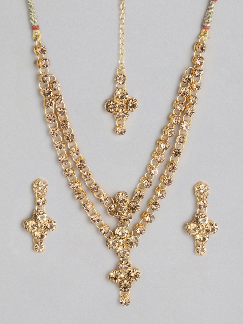 

Anouk Women Gold-toned Gold-Plated Jewellery Set