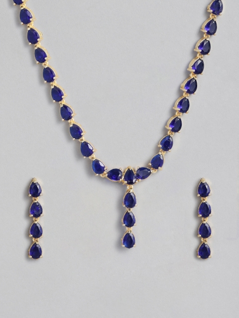 

Anouk Blue Gold-Plated Stoned Jewellery Set