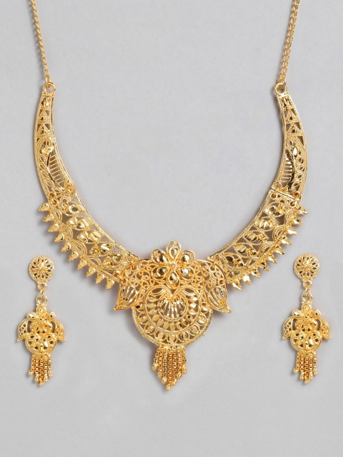 

Anouk Gold Plated Necklace With Earring Set