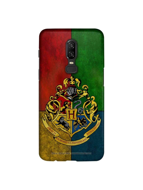 

macmerise Green & Red Harry Potter Hogwarts Sigil Sublime OnePlus 6 Back Case