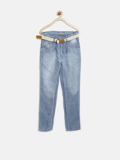 

Gini & Jony Boys Blue Washed Slim Jeans