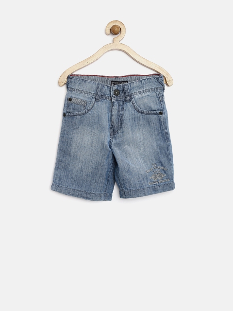 

Gini & Jony Boys Blue Washed Classic Fit Denim Shorts