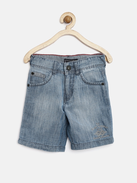 

Gini & Jony Boys Blue Washed Classic Fit Denim Shorts