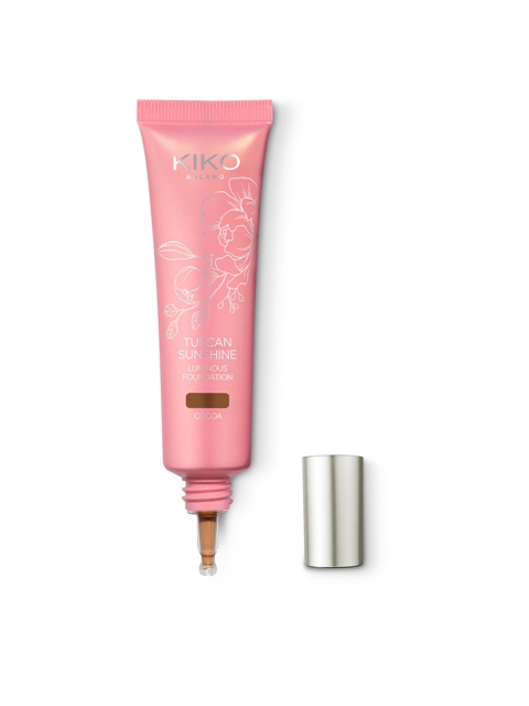 

KIKO MILANO Tuscan Sunshine Luminous Foundation- 08 Cocoa 25ml, Pink