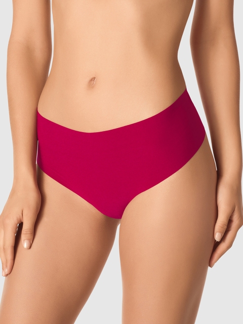 

La Senza Women Magenta Solid Thongs 11148938-26P2