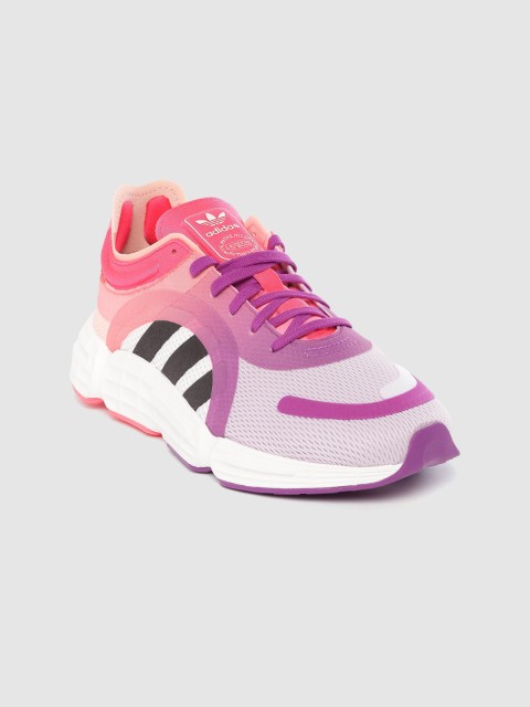 

ADIDAS Originals Women White & Pink Colourblocked Sonkei Sneakers