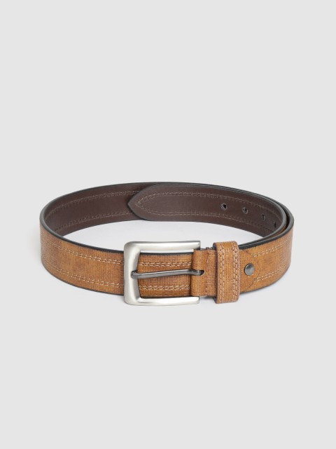 

HIGHLANDER Men Brown Textured Belt