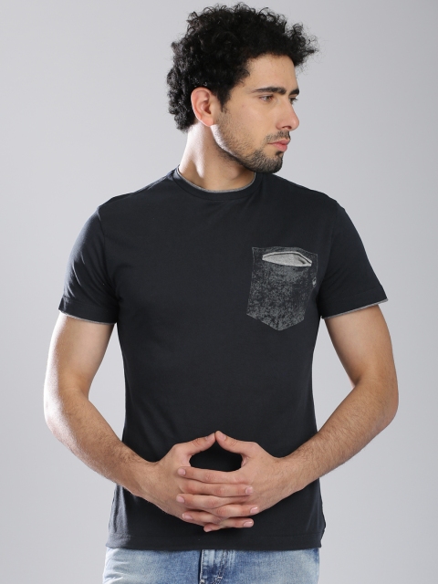 

GAS Navy Slim Fit T-shirt, Navy blue