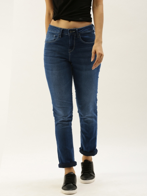 

Moda Rapido Women Blue Slim Fit Mid-Rise Clean Look Stretchable Jeans