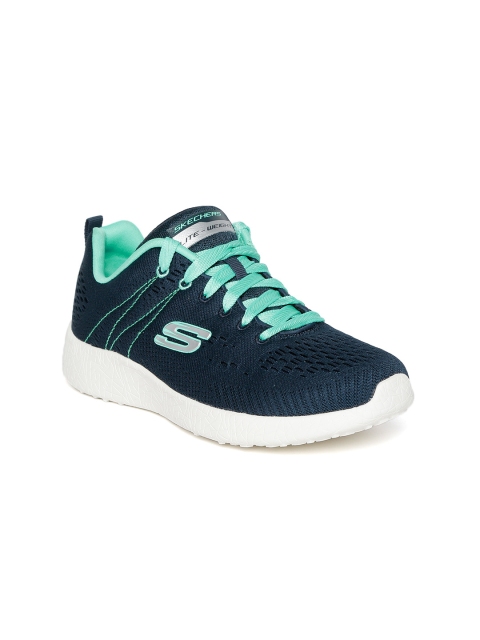 

Skechers Women Navy Blue Burst Running Shoes