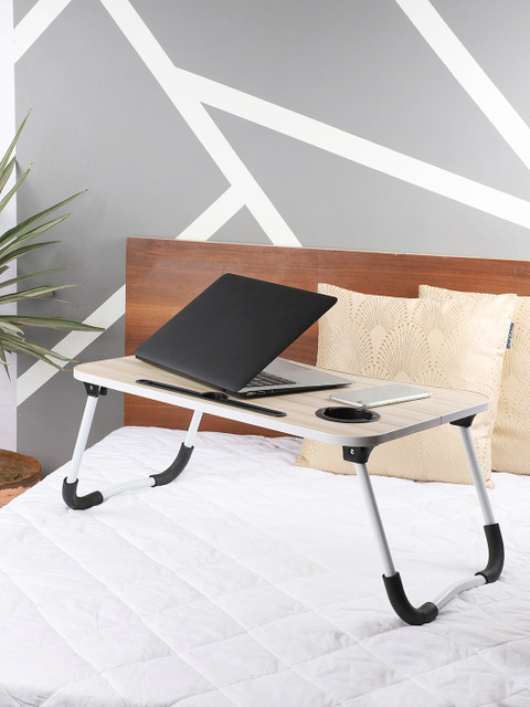 

CDI Cream Solid Portable Folding Laptop Cum Study Table