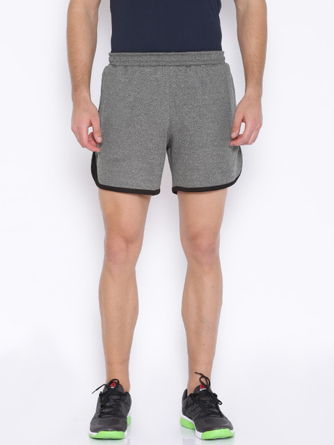 

Proline Active Charcoal Grey Melange Running Shorts
