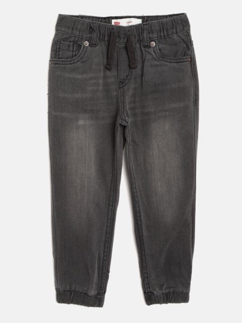 

Levis Boys Charcoal Grey Regular Fit Denim Joggers