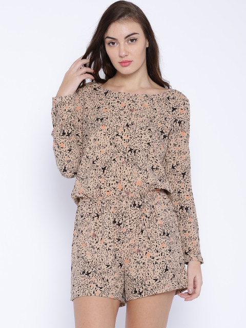 

ONLY Pink Printed Playsuit