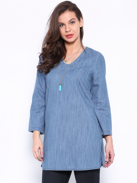 

ONLY Blue Denim Tunic