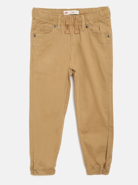

Levis Boys Khaki Regular Fit Solid Joggers