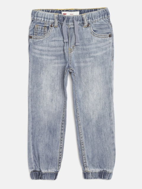 

Levis Boys Blue Jogger Mid-Rise Clean Look Stretchable Jeans