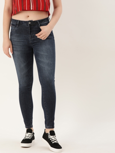 

Lee Cooper Women Blue Super Skinny Fit High-Rise Clean Look Stretchable Jeans