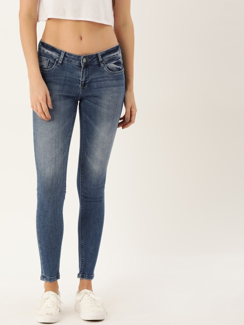 

Lee Cooper Women Blue Skinny Fit Low-Rise Clean Look Stretchable Jeans