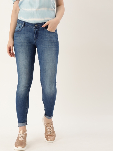 

Lee Cooper Women Blue Alexi Skinny Fit Low-Rise Clean Look Stretchable Jeans