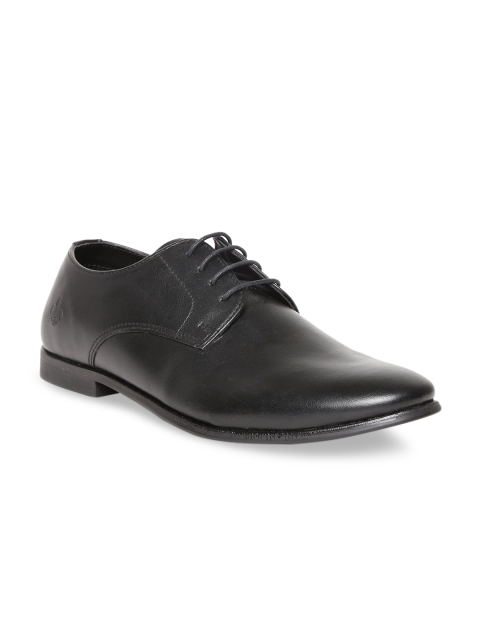 

Bond Street By Red Tape Men Black Solid Formal Derbys