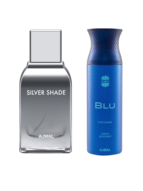 

Ajmal Men Set of EDP & Deodorant, Silver